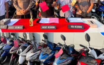 Polisi Kembali Tangkap Pelaku Curanmor, 17 Sepeda Motor Berhasil Diamankan