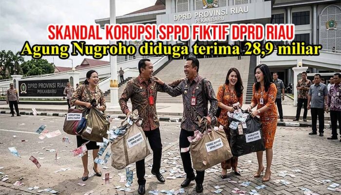 Menakar Moralitas Publik dalam Skandal Korupsi SPPD Fiktif DPRD Riau: Agung Nugroho Diduga Kuat Terlibat