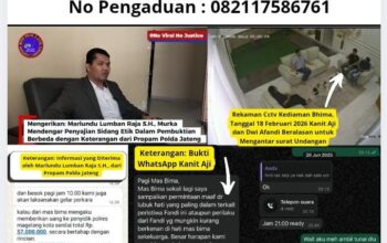 Meyakini Bahwa Fakta Diputar Balik dalam Sidang KKEP di Polres Magelang Kota, Marlundu Lumban Raja S.H., Murka: Korban Merasa Terinjak-Injak
