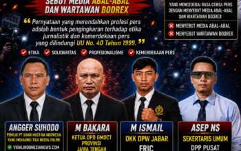 Pernyataan Warsito di Media Sosial Tuai Sorotan, GMOCT Tegaskan Pentingnya Etika Pers dan Penghormatan terhadap Kemerdekaan Pers