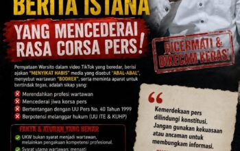 Mengaku Pemred Berita Istana, Warsito Dianggap Langgar Etika dan Paham Keliru Aturan Pers, Insan Media Siap Polisikan