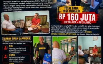 Tergiur Janji Seratus Ribu, Rekening Warga Dipakai Alirkan Uang Ilegal Sebesar 160 Juta Rupiah