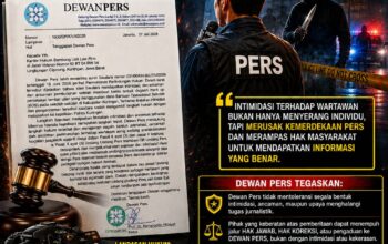Dewan Pers Dukung Langkah Hukum Wartawan Korban Intimidasi: Serangan Terhadap Jurnalis Adalah Serangan Terhadap Kebebasan Pers