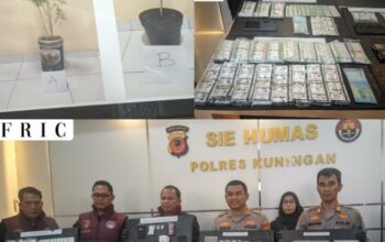 Polres Kuningan Gempur Narkoba: 11 Kasus Terungkap, 12 Tersangka Diringkus, Barang Bukti Hampir Rp200 Juta Disita