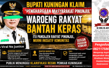 Bupati Kuningan Klaim “Penghargaan Masyarakat Pinunjul”, Waroeng Rakyat Bantah Keras — Itu Pangajen Rakyat Pinunjul, Murni Inisiatif Komunitas