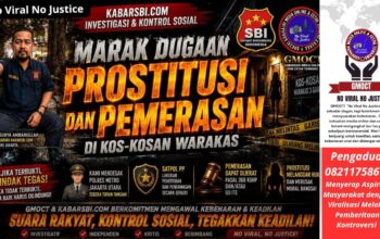 Marak Dugaan Prostitusi & Pemerasan di Kos-Kosan Warakas, GMOCT/Kabarsbi Dorong APH Bertindak Tegas