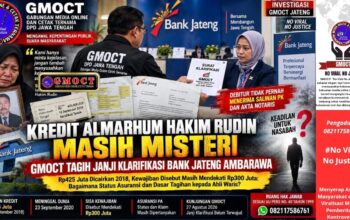 Kredit Almarhum Hakim Rudin Belum Jelas, GMOCT Tagih Janji Klarifikasi Bank Jateng Cabang Ambarawa