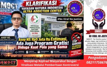 Asep NS: Yayasan Natura Indonesia Ultra Addiction Center Klarifikasi Berita Rp5 Juta Itu Estimasi — Ada Juga Program Gratis! Diduga Kuat Pola yang Sama
