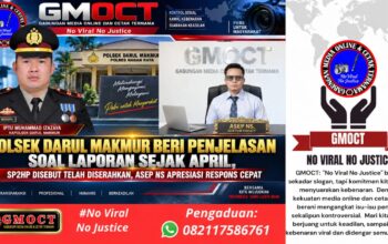 Polsek Darul Makmur Beri Penjelasan Soal Laporan Sejak April: SP2HP Disebut Telah Diserahkan, Asep NS Apresiasi Respons Cepat