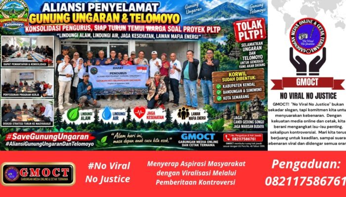 Aliansi Penyelamat Gunung Ungaran & Telomoyo Konsolidasi Pengurus, Siap Turun Tanya Warga soal Proyek PLTP
