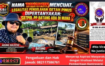 Nama Tayakun Mencuat, Legalitas Pengolahan Getah Pinus Dipertanyakan: Satpol PP Batang Ada di Mana?