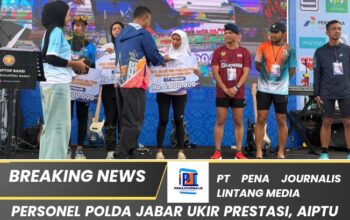 Personel Polda Jabar Ukir Prestasi, AIPTU Lia Juara 1 Police Women Run Kategori Master TNI-Polri 10 KM di Bukittinggi
