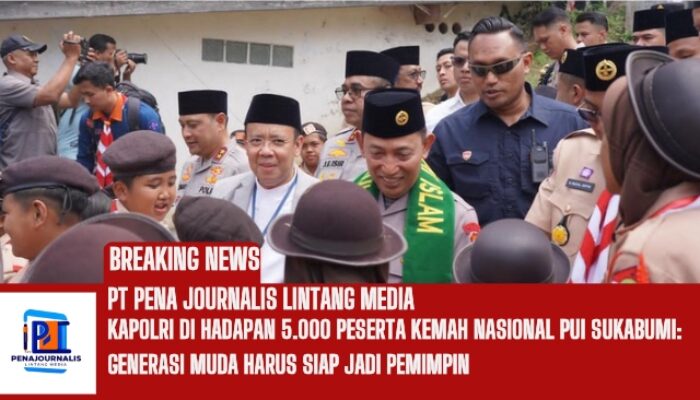 Kapolri di Hadapan 5.000 Peserta Kemah Nasional PUI Sukabumi: Generasi Muda Harus Siap Jadi Pemimpin