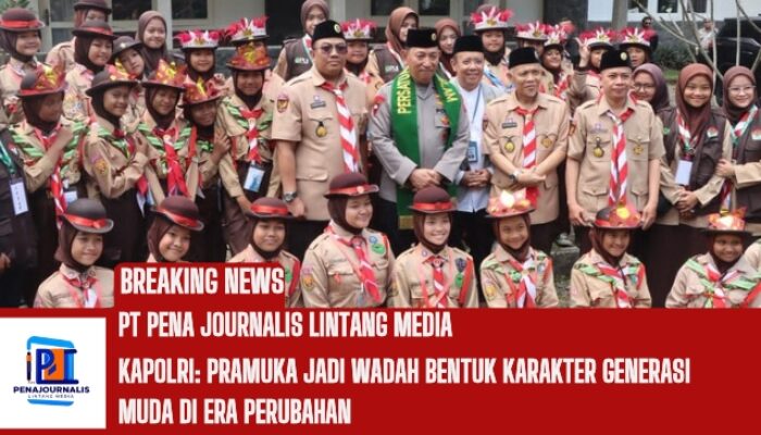 Kapolri: Pramuka Jadi Wadah Bentuk Karakter Generasi Muda di Era Perubahan