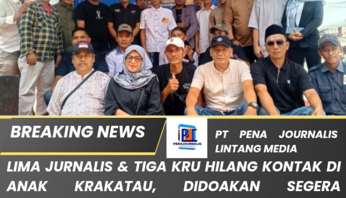 Lima Jurnalis & Tiga Kru Hilang Kontak di Anak Krakatau, Didoakan Segera Ditemukan Selamat