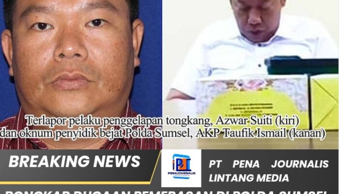 Bongkar Dugaan Pemerasan di Polda Sumsel, Wilson Lalengke: Ada Indikasi Keterlibatan Jajaran Atasan!