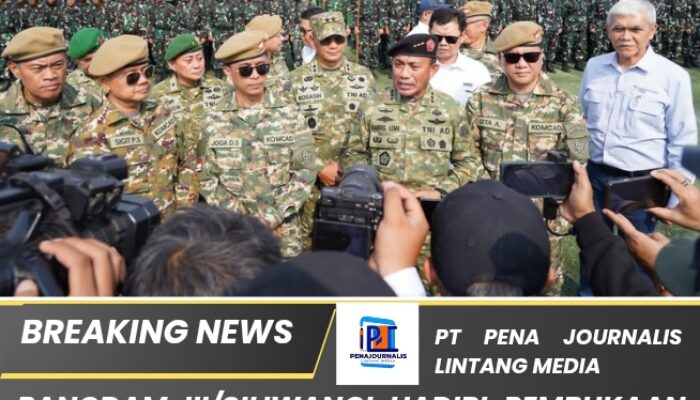 Pangdam III/Siliwangi Hadiri Pembukaan Pelatihan Dasar Kemiliteran Komcad Mitra Udara Tahun 2026