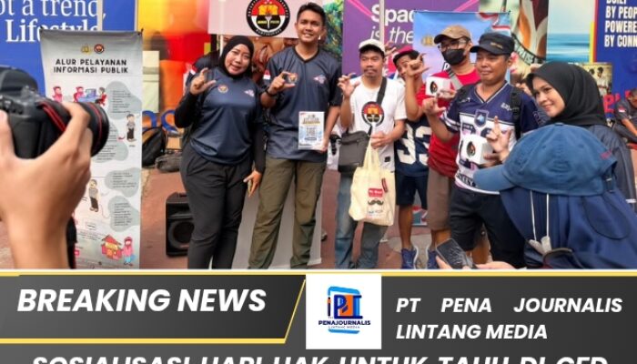 Sosialisasi Hari Hak untuk Tahu di CFD Jakarta, Perkuat Edukasi Informasi Publik