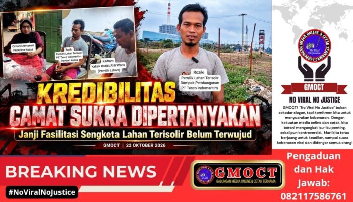 KREDIBILITAS CAMAT SUKRA SIGIT WIDIYANTO DIPERTANYAKAN: Janji Pertemuan Sengketa Lahan Terisolir Belum Terwujud, Diduga Ada Perantara Tanpa Kuasa