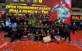 Kontingen Karate Kodam III/Siliwangi Raih Juara Umum II TNI/Polri dan Juara Umum III Open Piala Panglima TNI 2026