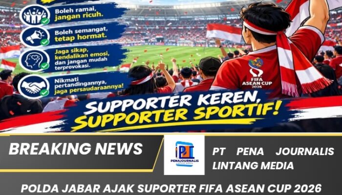 Polda Jabar Ajak Suporter FIFA ASEAN Cup 2026 Jaga Sportivitas dan Persaudaraan