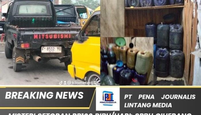 MISTERI SETORAN Rp100 RIBU/HARI: SPBU Ciherang Diduga Beri Celah Mafia Pertalite, Polres Cianjur & BPH Migas Diminta Sidak & Cek CCTV
