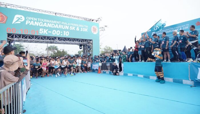 Pangdam III/Siliwangi Hadiri Pangandaran Run 5K dan 10K, Semarakkan HUT ke-81 TNI Tahun 2026