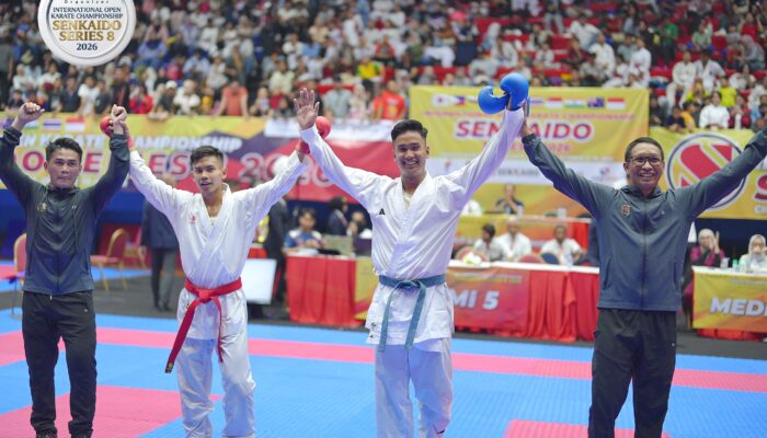 KONTINGEN KARATE KODAM III/SILIWANGI RAIH JUARA UMUM II DAN BEST OF THE BEST KUMITE SENIOR PUTRA PADA SENKAIDO OPEN CHAMPIONSHIP INTERNASIONAL SERIES 8 TAHUN 2026