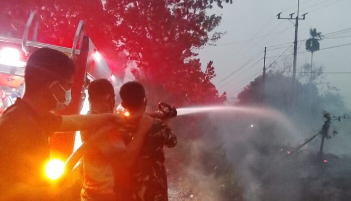 TERUSKAN PERJUANGAN PADAMKAN API, PANGDAM XXII/TB TINGKATKAN OPERASI PEMADAMAN KARHUTLA DI KALAMPANGAN