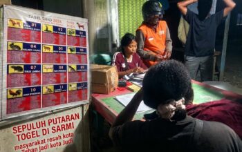 Marak Judi Togel Di Kota Sarmi