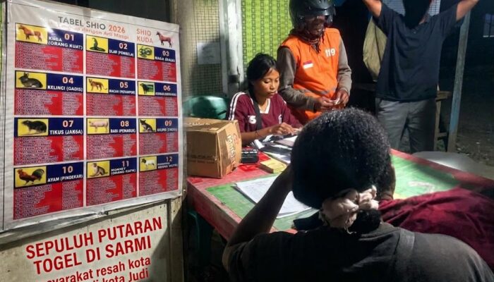 Marak Judi Togel Di Kota Sarmi